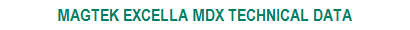 Download Magtek Excella MDX Technical Manual