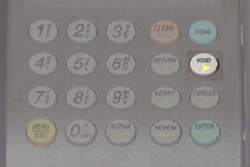 Press the Void button ( show me ) to display 