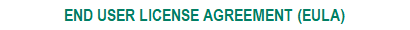 End-User License Agreement (EULA)